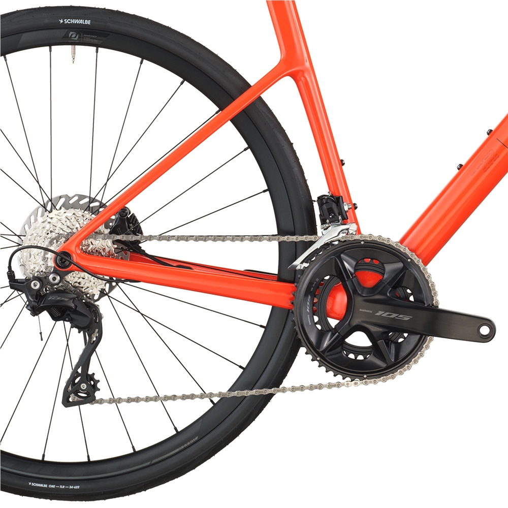 Addict 50 Road Bike - Flame Orange (2026)
