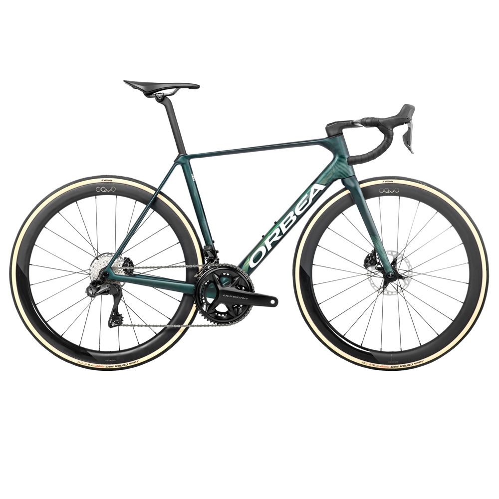 Orca M20iLTD PWR Road Bike - Escape Green/Carbon View Matt (2026)