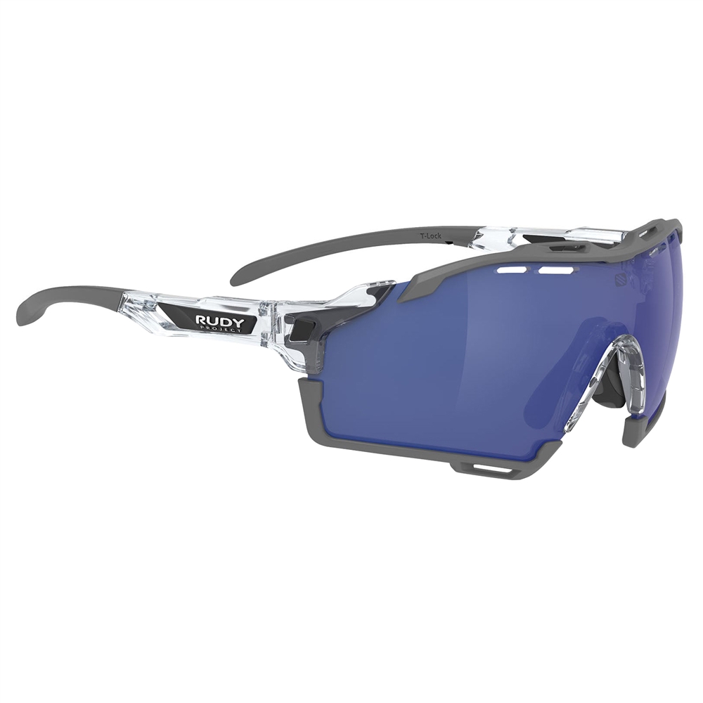 Cutline RP Optics Sunglasses - Crystal Gloss/Multilaser Deep Blue