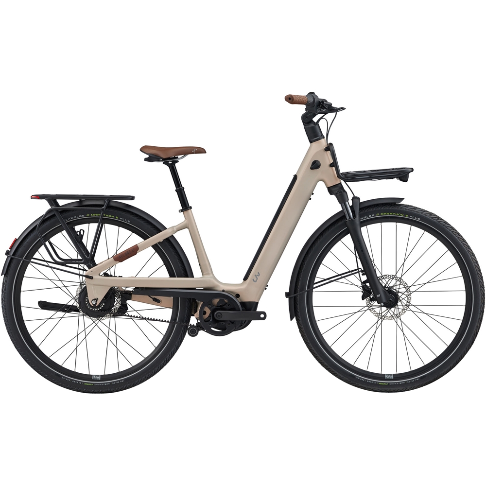 Allure E+ 1 Electric Hybrid Bike - Sunset Ivory (2026)
