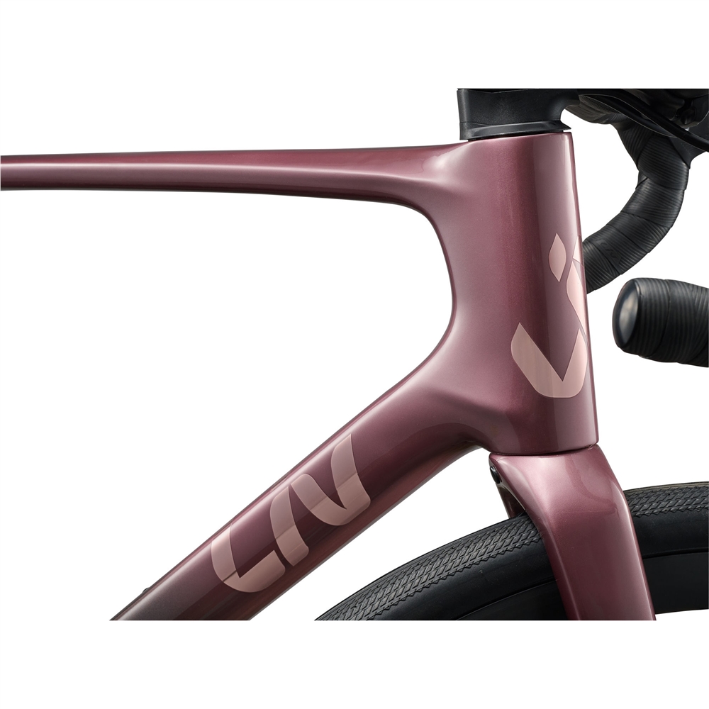Avail Advanced 1 Ladies Road Bike - Iron Rouge/Carbon (2026)
