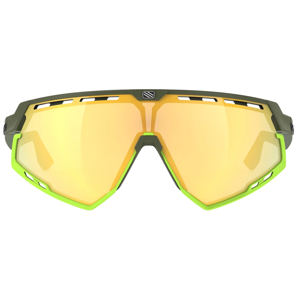 Defender RP Optics Sunglasses - Olive Matte/Multilaser Yellow