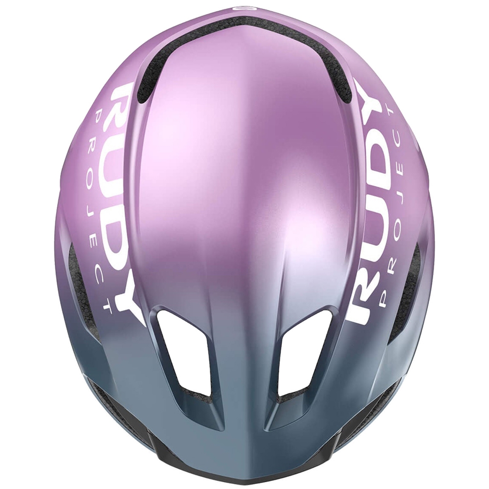 Nytron Road Helmet - Lilac/Blue Avio Metal Shiny