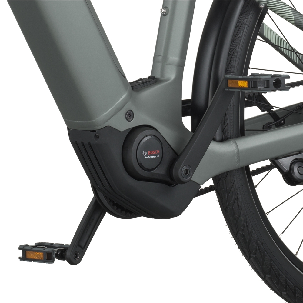 E-Horizon Tour 30 Belt Wave Electric Hybrid Bike - Highland Grey (2026)