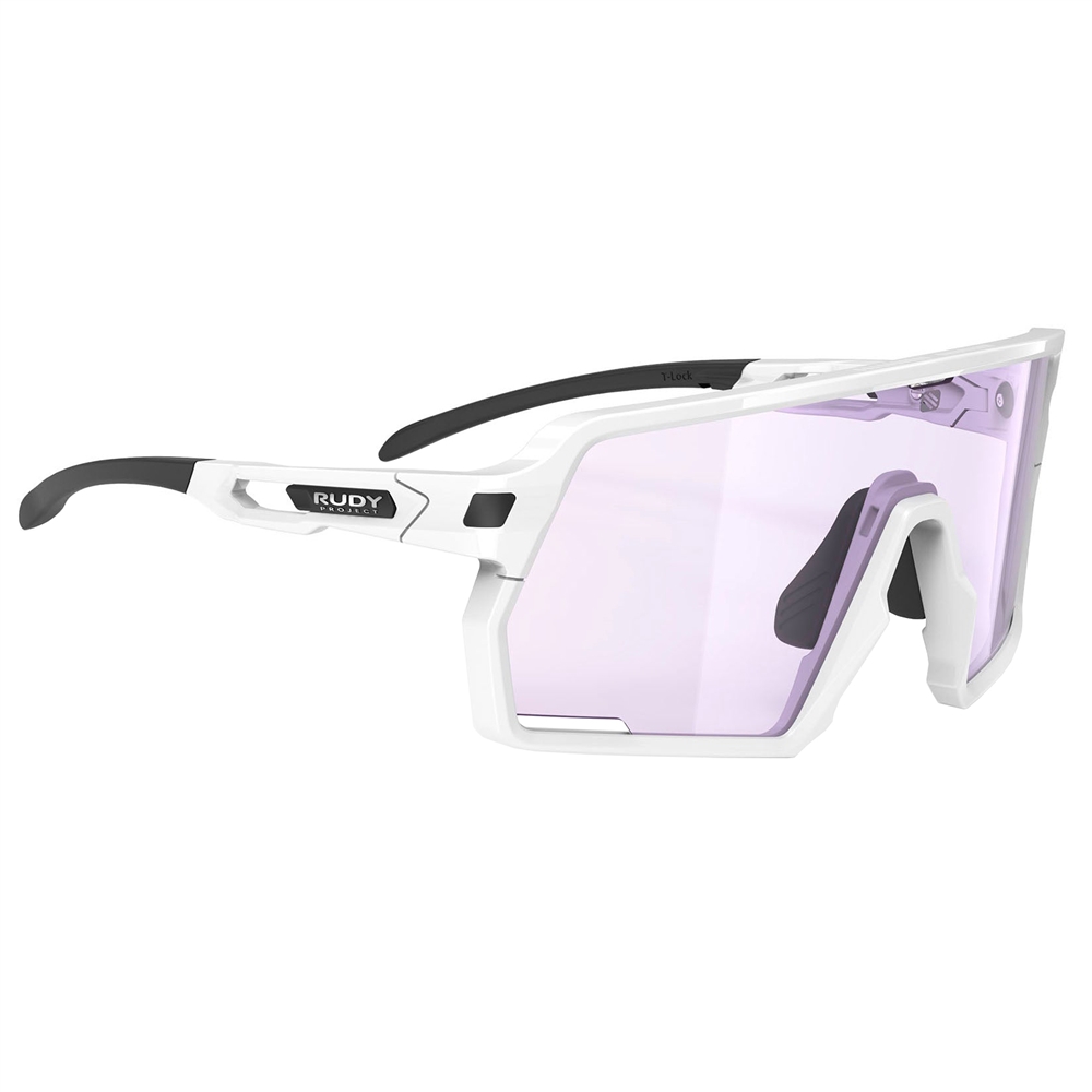 Kelion ImpactX PH Sunglasses - White Gloss/2Laser Purple
