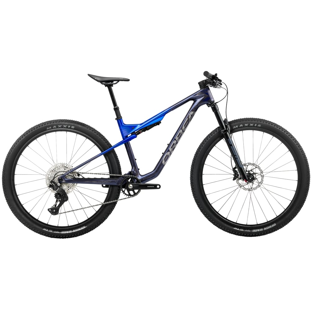 Oiz M30 Full Suspension Mountain Bike - Noctiluca Carbon View/Cobalt Blue (2027)