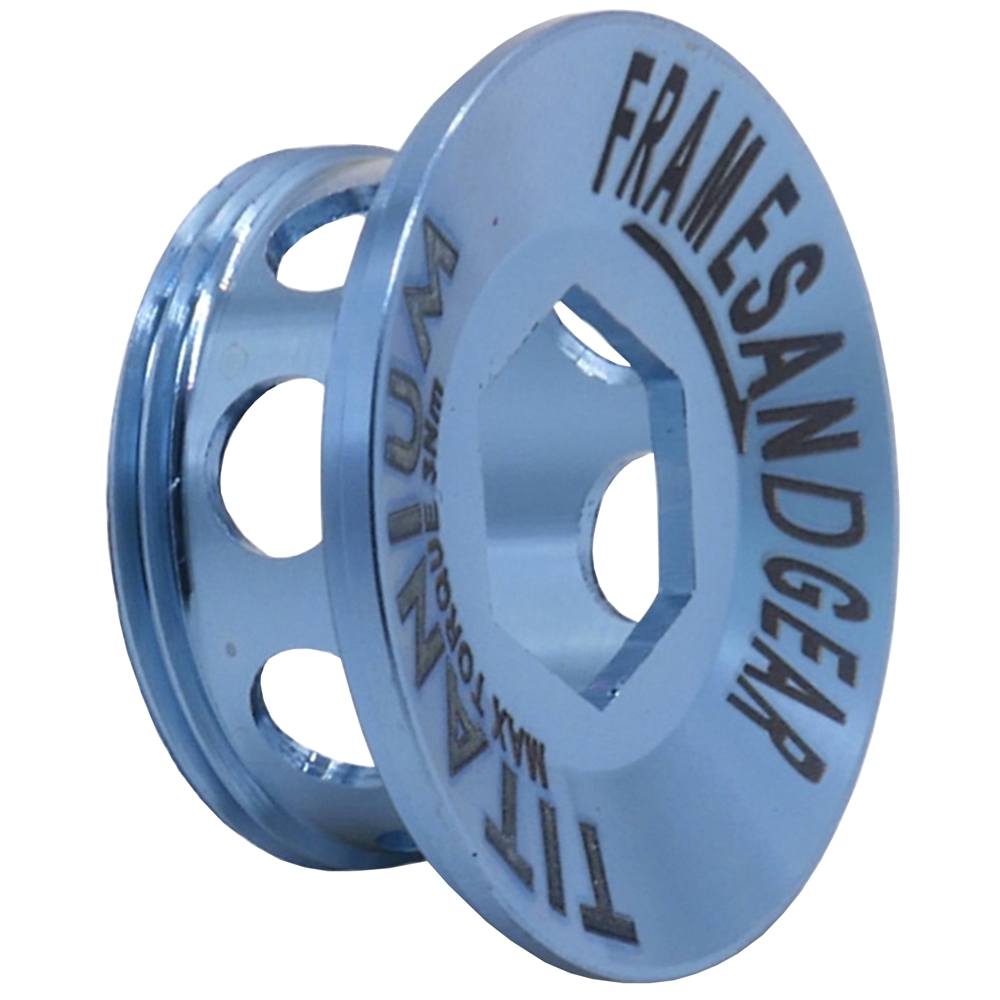 Titanium Shimano Crank Arm Cover Bolt