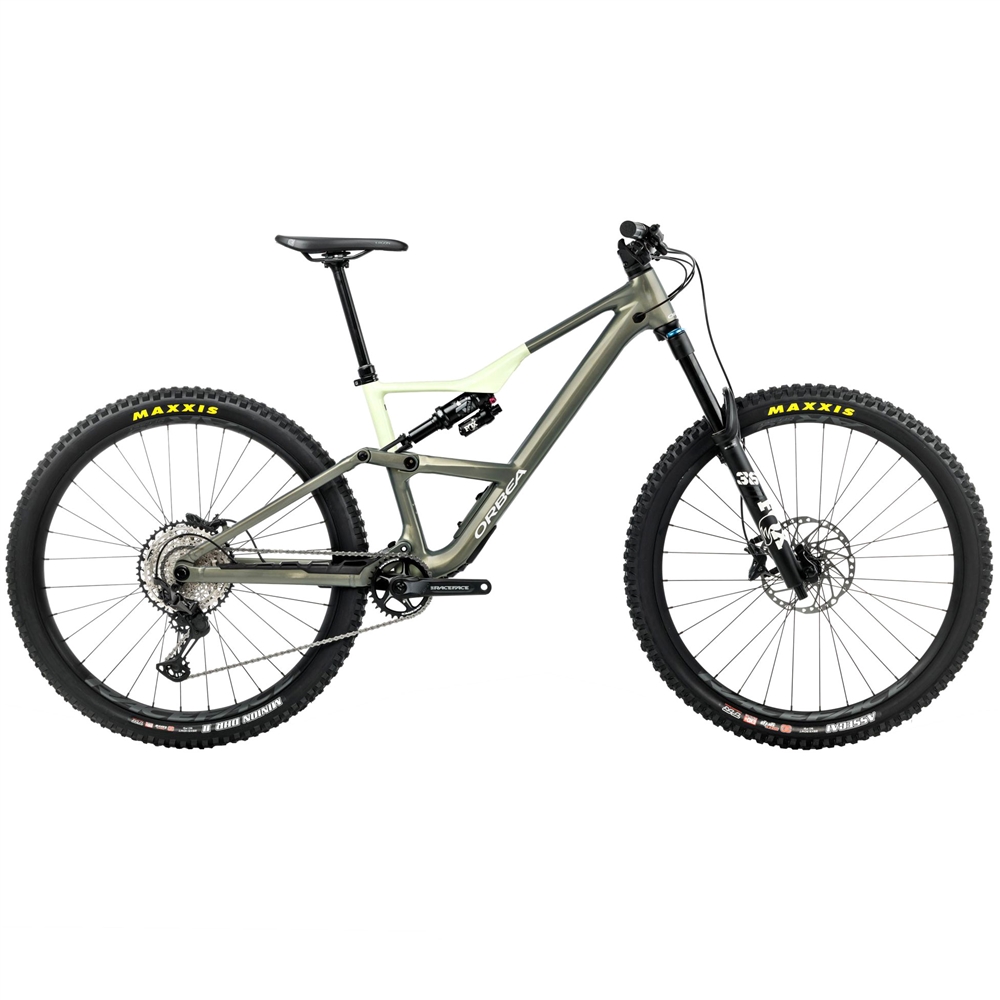 Occam LT H10 Full Suspension Mountain Bike - Spaceship Green/Acid Gum (2026)