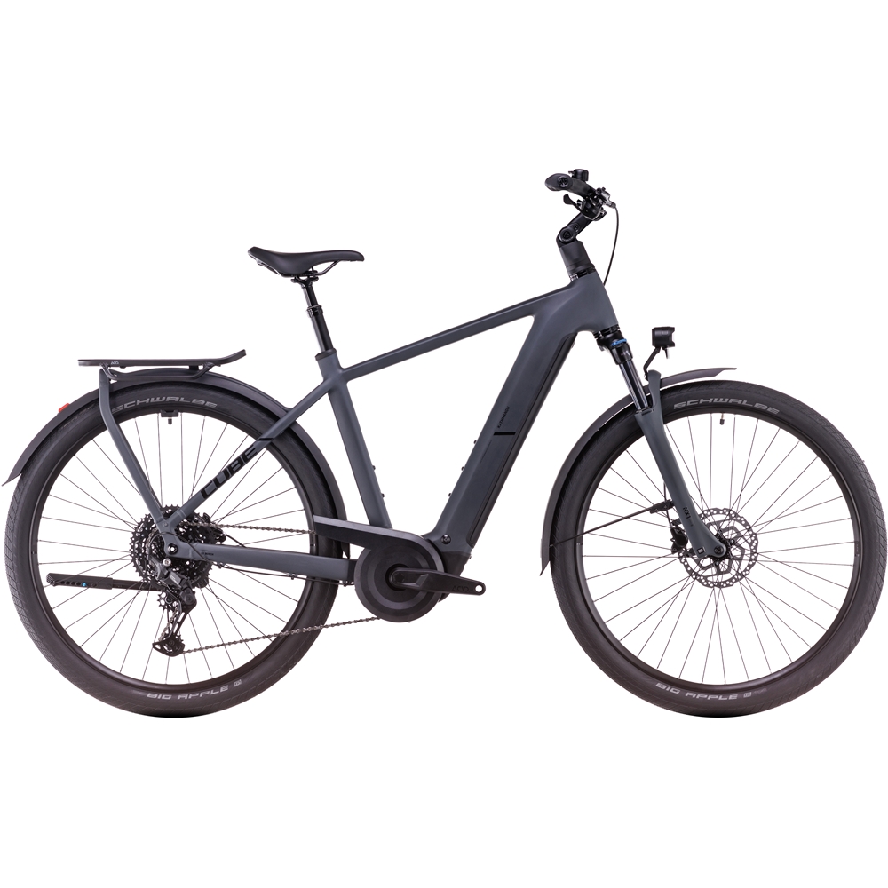 Kathmandu Hybrid One 800 Electric Hybrid Bike - Shadow Grey/Black (2025)