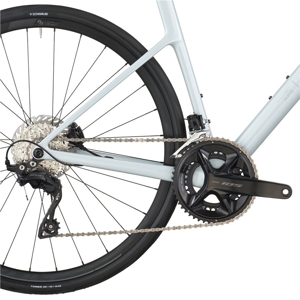 Addict 50 Road Bike - Cumulus White (2026)