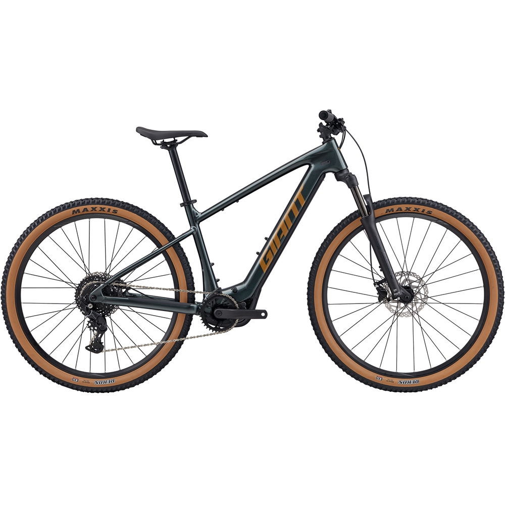 Talon E+ Electric Hardtail Mountain Bikes - Asphalt Green (2026)