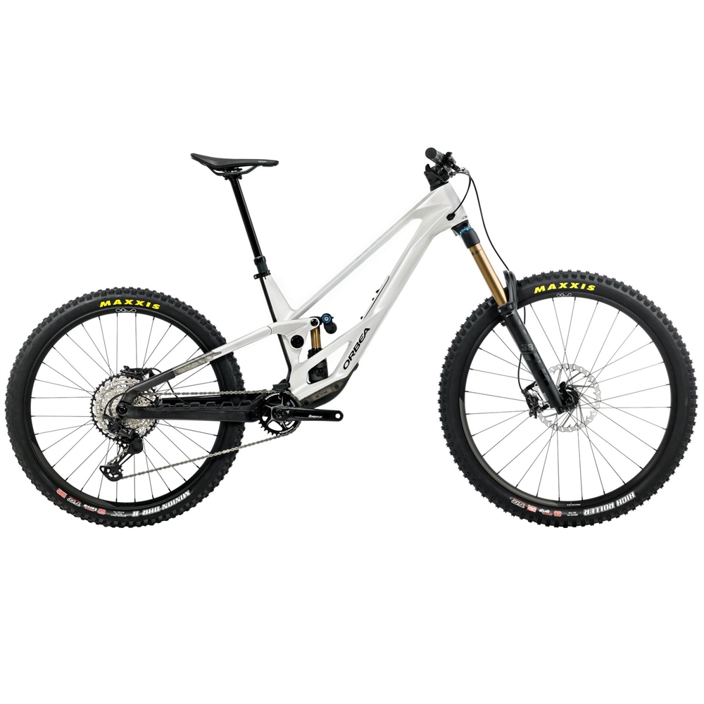 Rallon 450 E-Team Full Suspension Mountain Bike - White Chic/Diamond Black (2026)