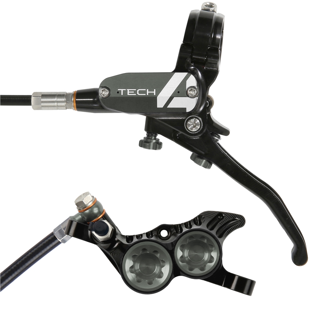 Tech 4 V4 Hydraulic Disc Brake - Left-Hand/Rear (No Rotor)