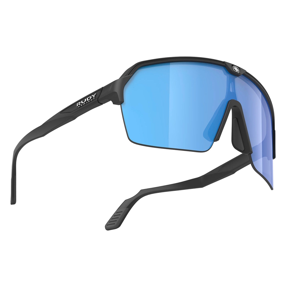 Spinshield Air RP Optics Sunglasses - Black Matte/Multilaser Blue