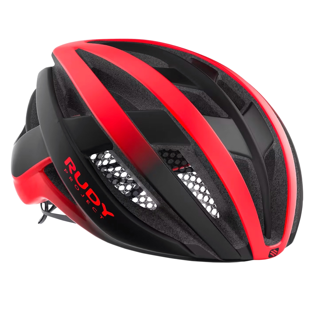 Venger Road Helmet - Red/Matte Black