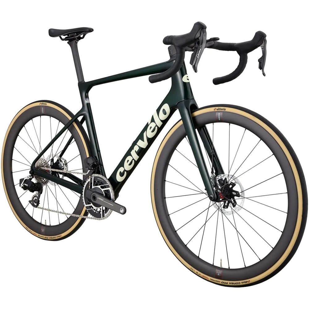 Caledonia-5 Red AXS Road Bike - Emerald/Cream (2026)
