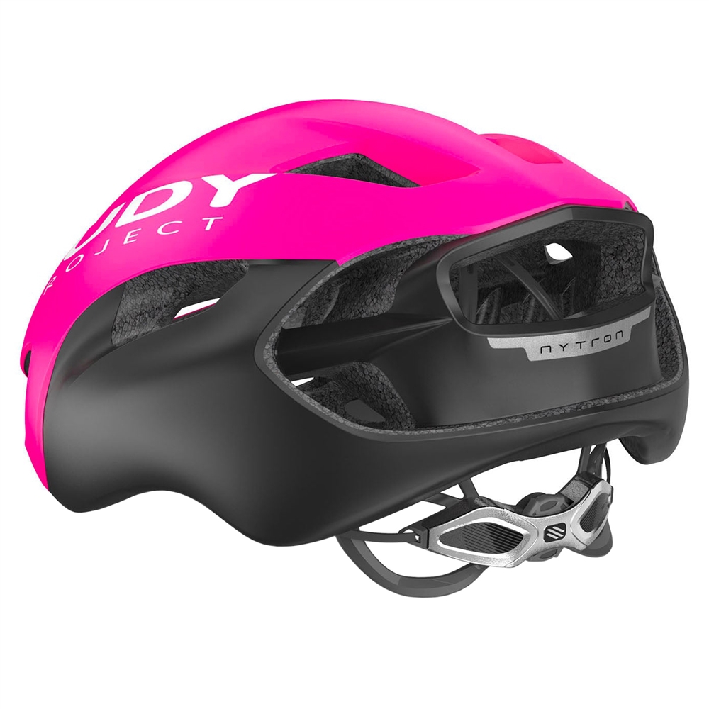 Nytron Road Helmet - Pink Fluo/Matte Black