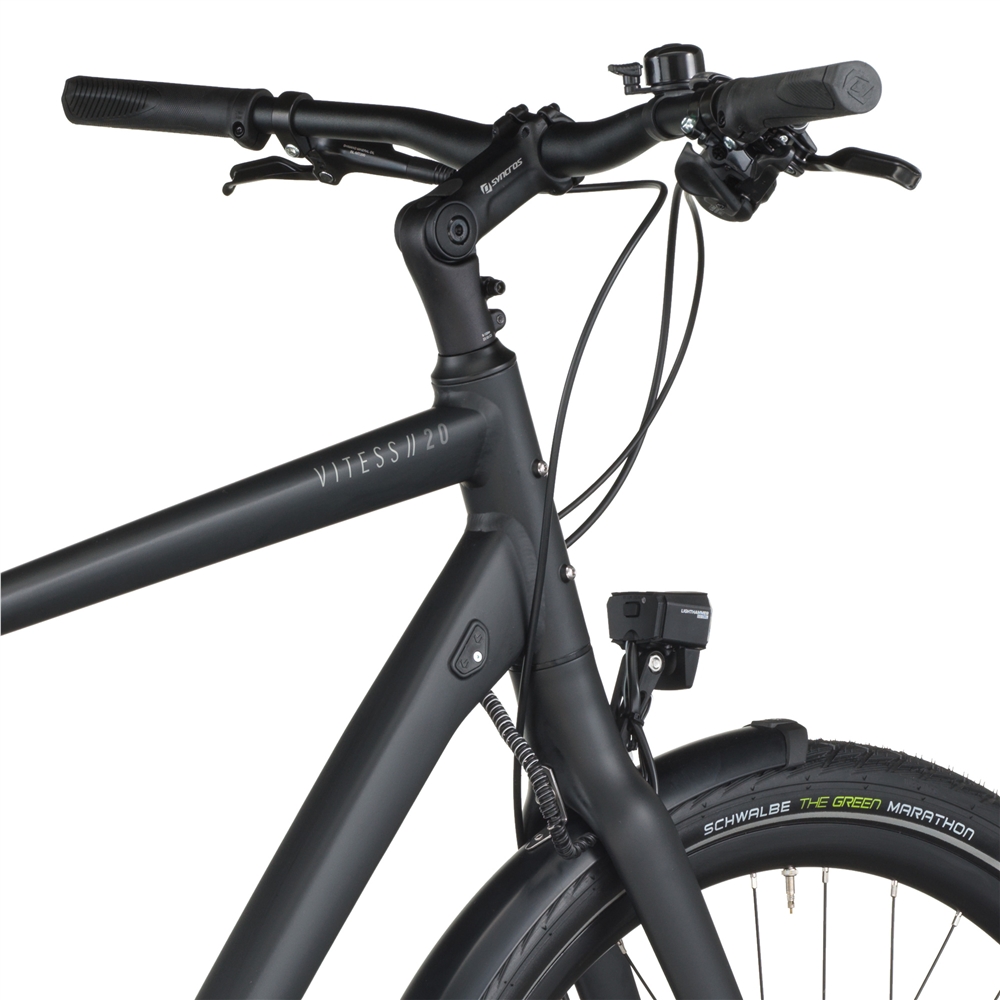 Vitess 20 Rigid Hybrid Bike - Matt Black (2026)