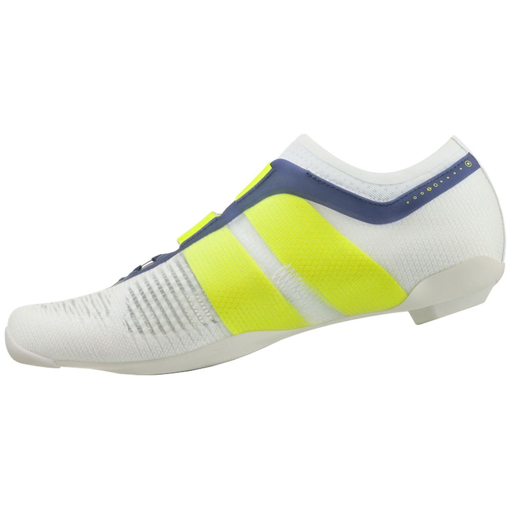 Vento Vega Carbon Road Bike Shoes - White/Blue