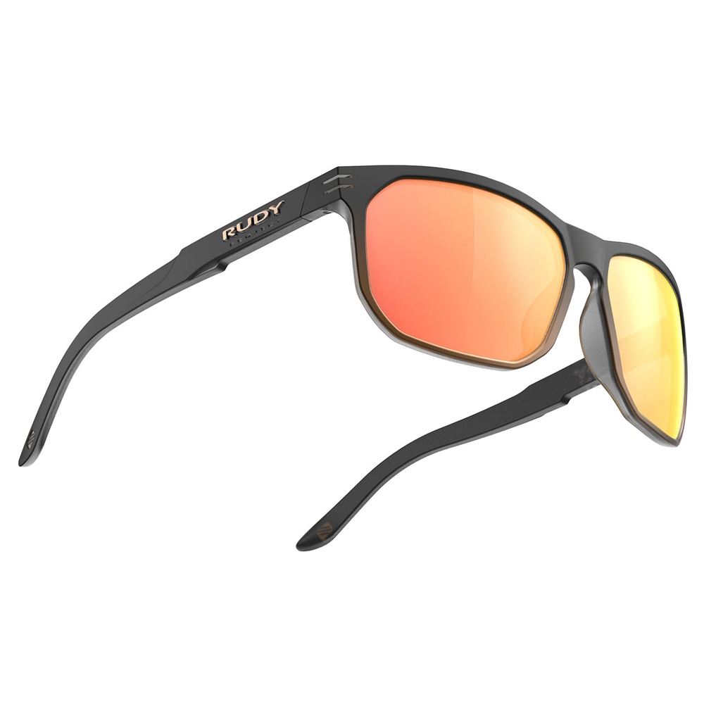 Soundrise RP Optics Sunglasses - Black Fade Bronze Matte/Multilaser Orange