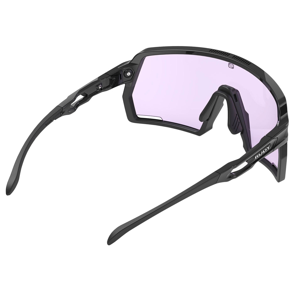 Kelion ImpactX PH Sunglasses - Black Gloss/2Laser Purple