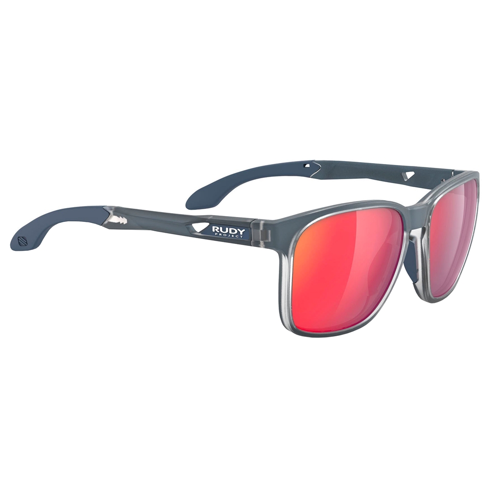 Lightflow A RP Optics Sunglasses - Ice Blue Metal Matte/Multilaser Red
