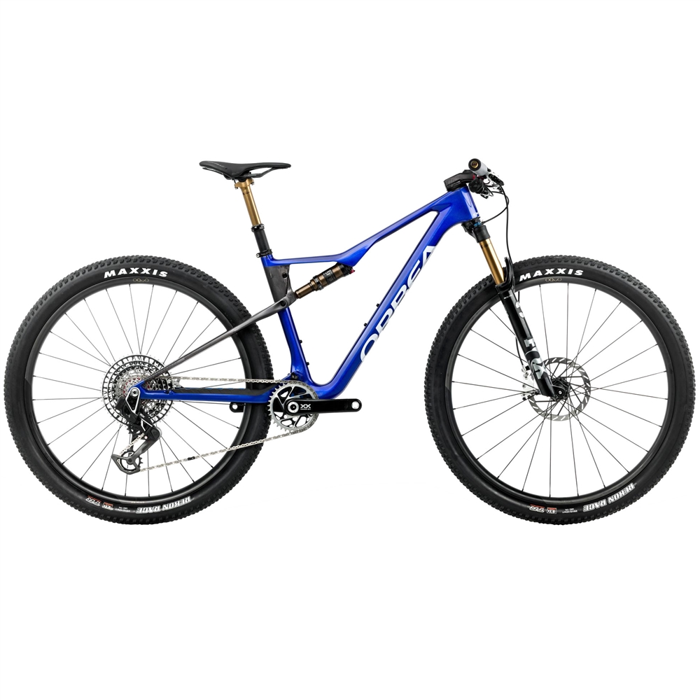 Oiz M-Ltd Full Suspension Mountain Bike - Cobalt Blue/Carbon Raw (2026)