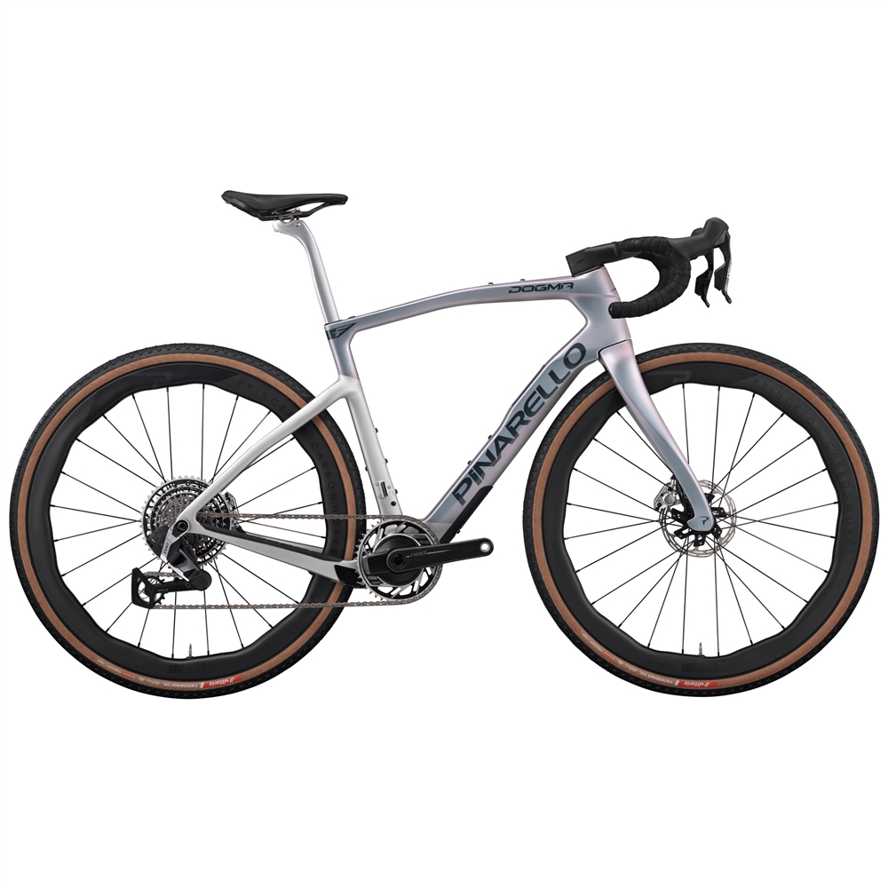 Dogma GR Red AXS Gravel Bike - Interstellar Grey Matt (2026)