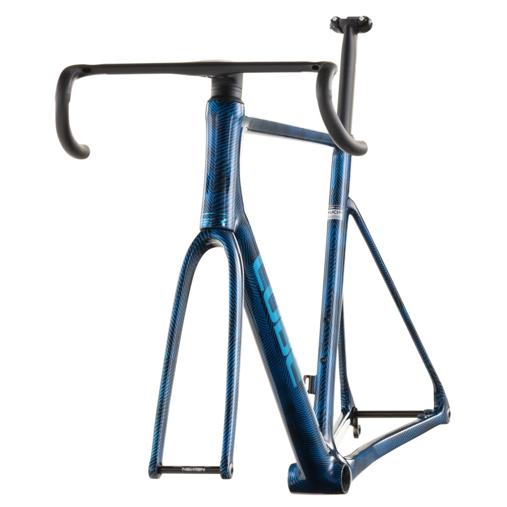 Litening Air C:68X Road Frameset - Liquid Blue Grid/Chrome (2026)