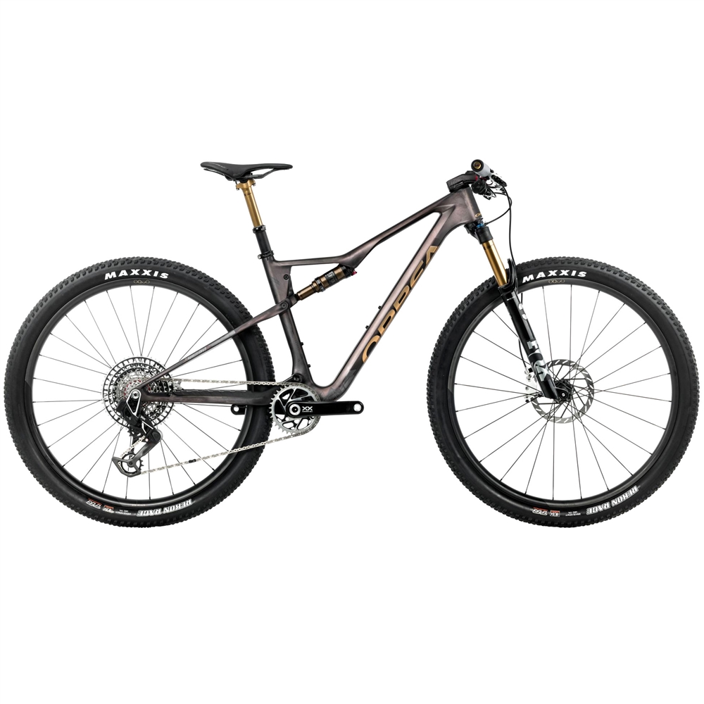 Oiz M-Ltd Full Suspension Mountain Bike - Bronze Carbon View (2026)