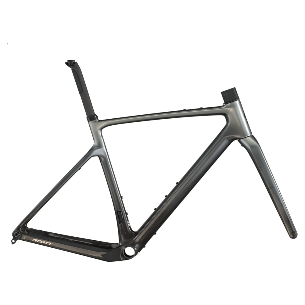 Addict Gravel Team HMF Frameset - Chrome Silver (2026)