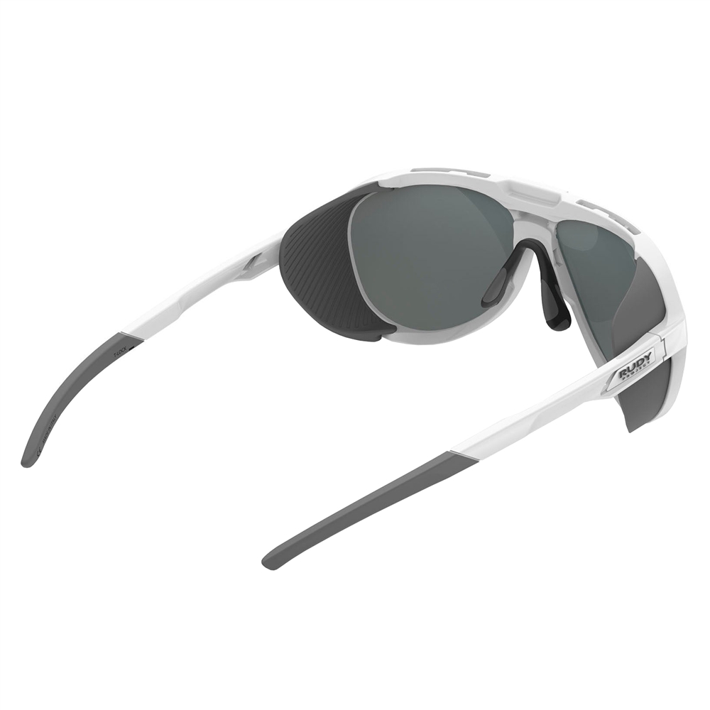 Stardash ImpactX PH Sunglasses - White Gloss/2Laser Crimson