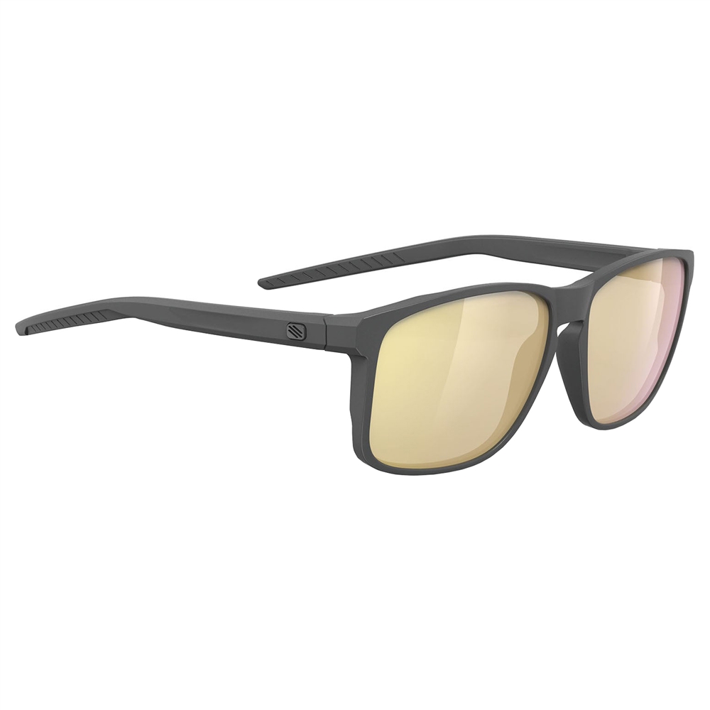 Overlap RP Optics Sunglasses - Charcoal Matte/Multilaser Gold
