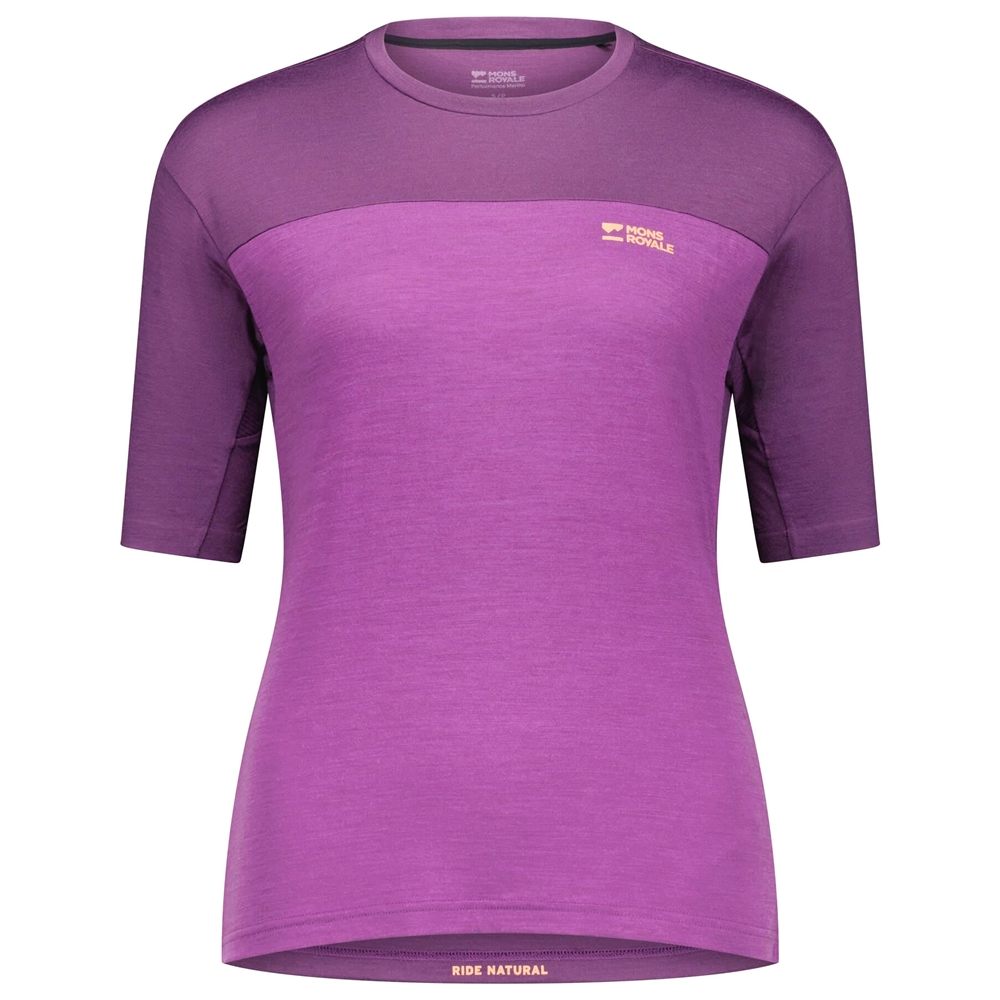 Ladies Diversion Merino Jersey - Ultraviolet / Boysenberry (2025)