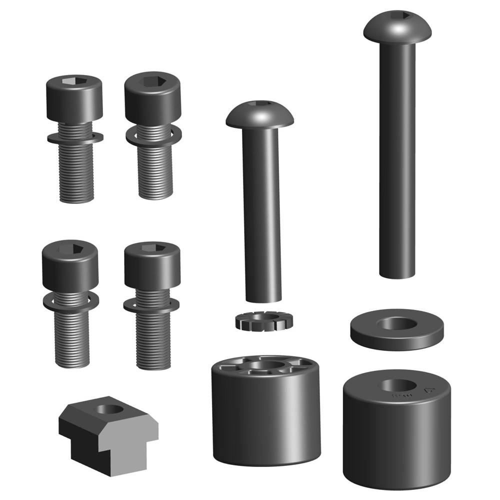 RR02 30Kg Rear Rack Hardware For FD01 Mudguard