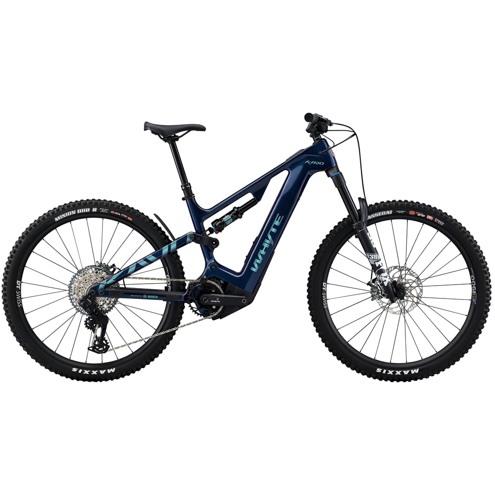 Kado RSX Electric Full Suspension Mountain Bike - Gloss Midnight Blue (2025)