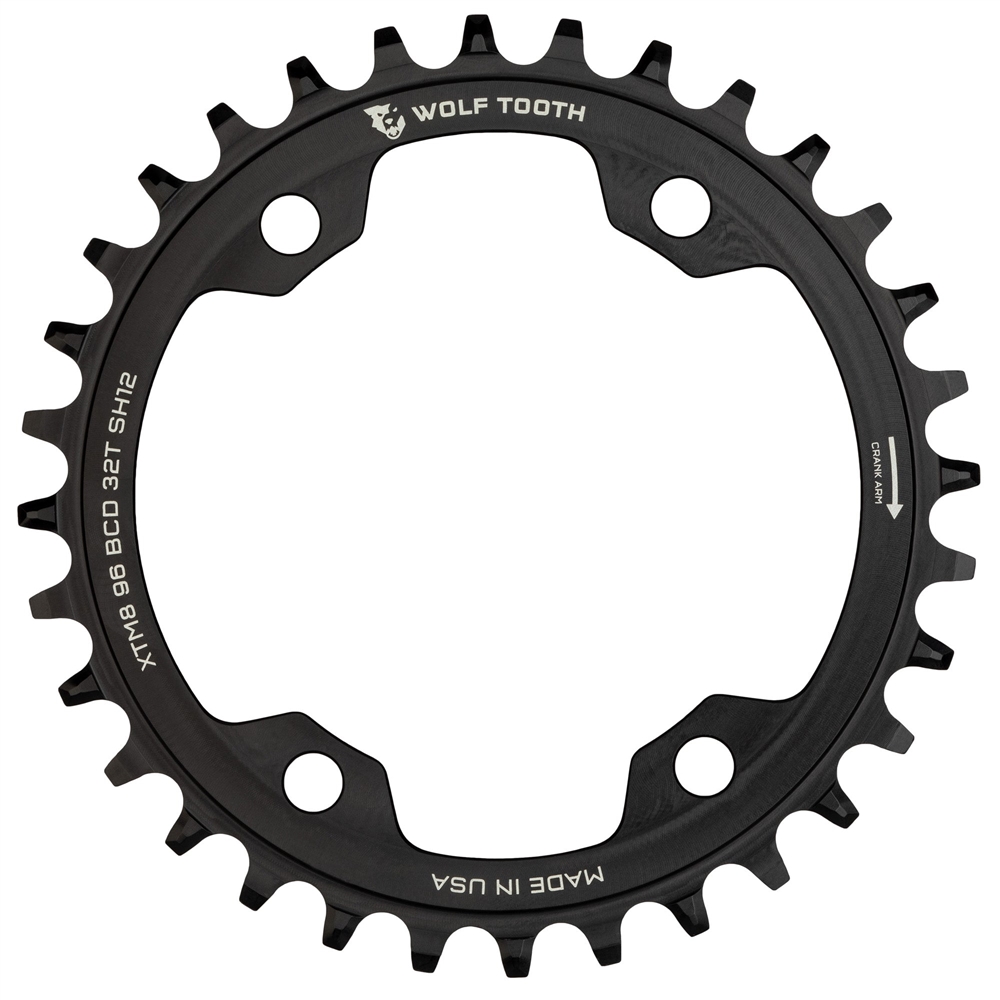 Chainring for M8000 Shimano 12spd Cranks (96mm BCD)