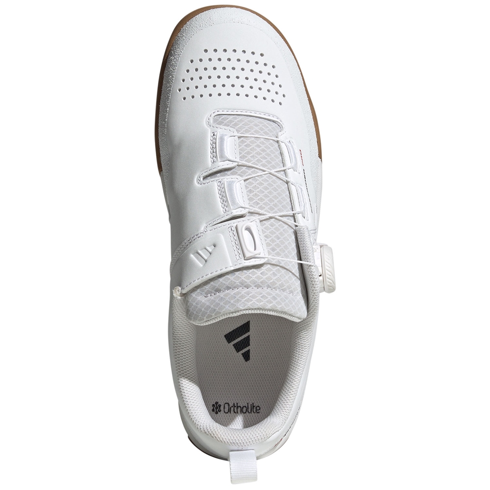Freerider Pro BOA Flat MTB Shoes - White/Core Black/Red