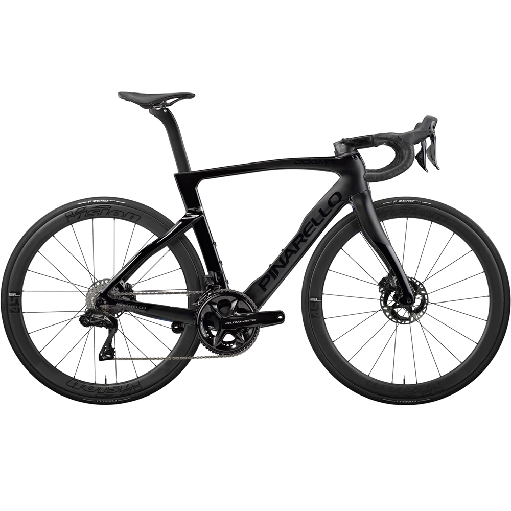 Dogma F Disc Dura-Ace Di2 Vision Metron 45 SL Road Bike - Onyx Black (2024)