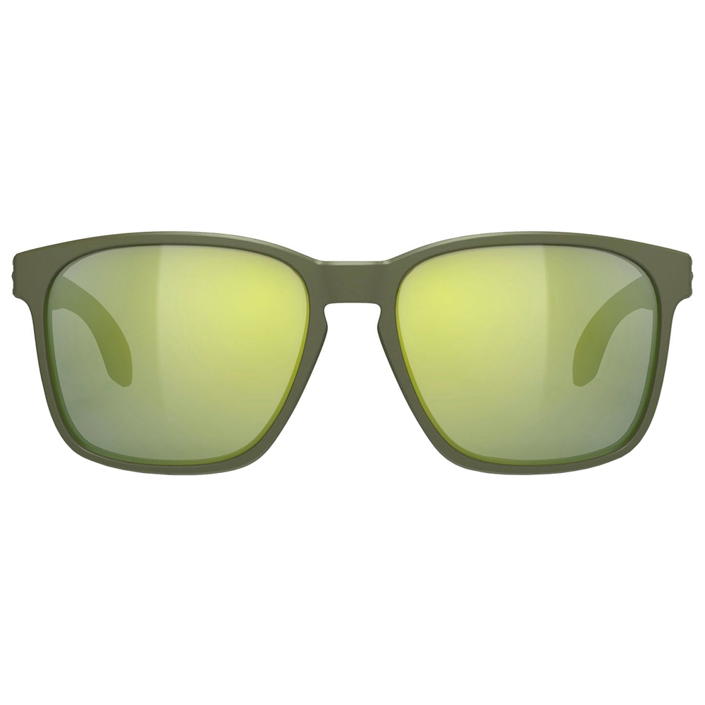 Lightflow A RP Optics Sunglasses - Olive Matte/Laser Green