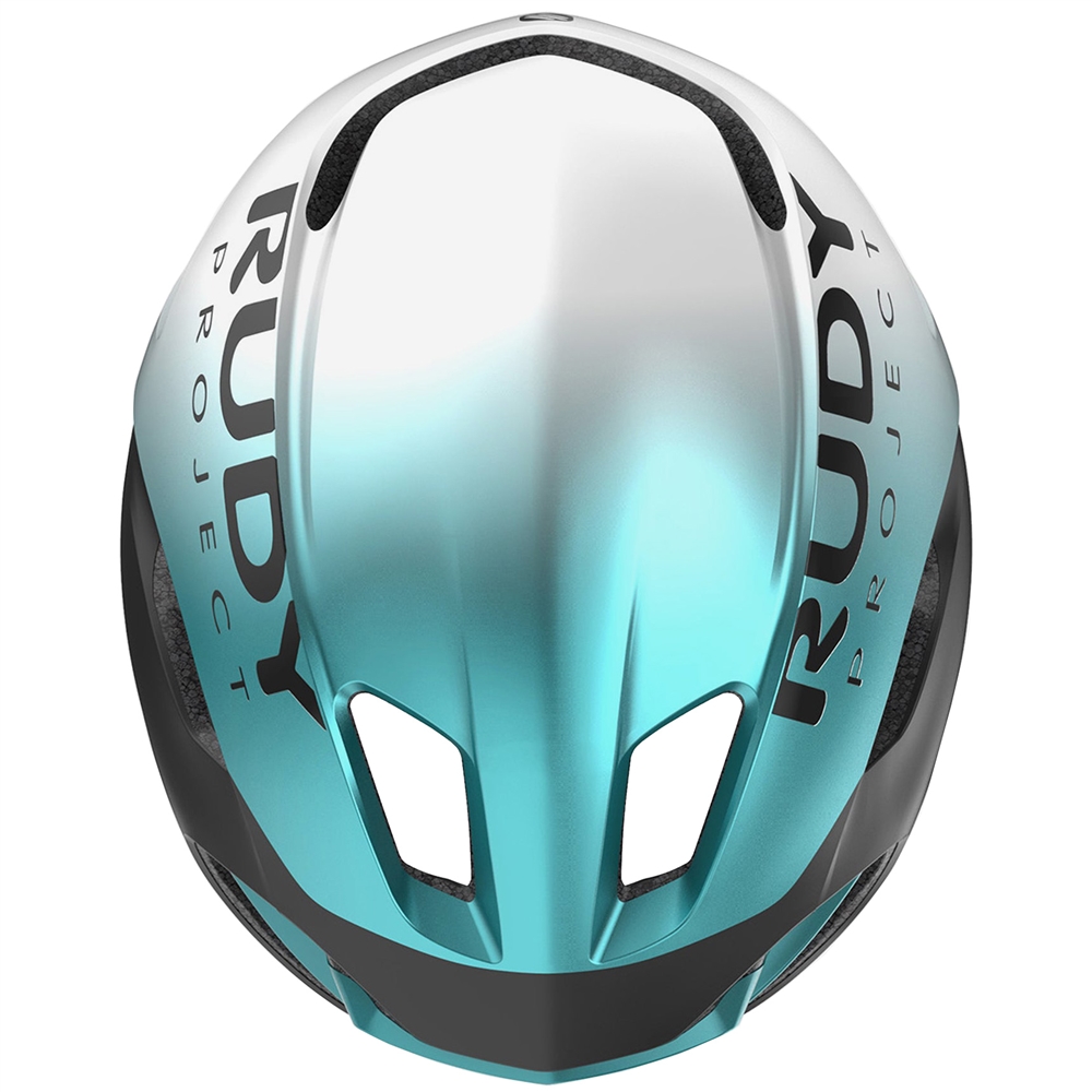Nytron Road Helmet - Pearl/Emerald/Black Metal Matte