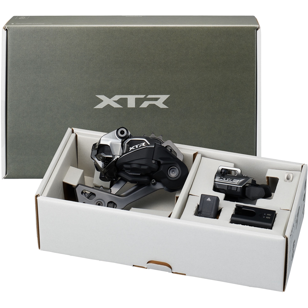 XTR M9250 Wireless Di2 Upgrade Kit - I-spec EV Shifter/SGS Long Cage Derailleur