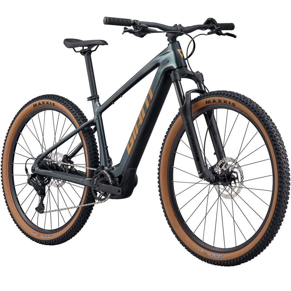 Talon E+ Electric Hardtail Mountain Bikes - Asphalt Green (2026)