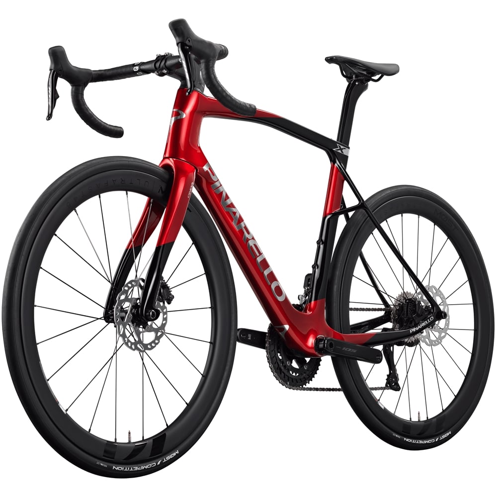 PINARELLO FP5 ロードバイク 黒/赤 Pinarello X5 105 Di2 Road Bike - Starry Red Shiny (2026