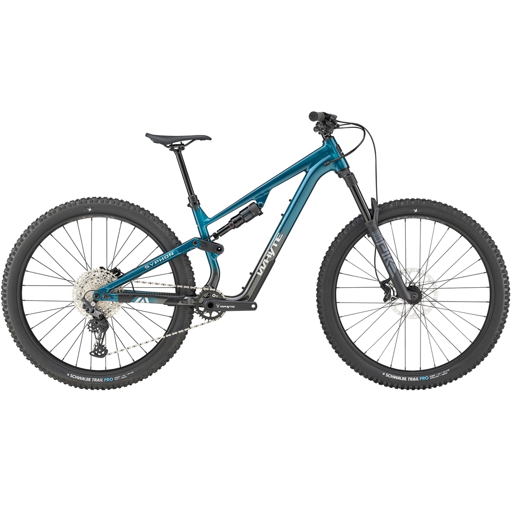 Syphon S Full Suspension Mountain Bike - Aquamarine Gloss (2026)