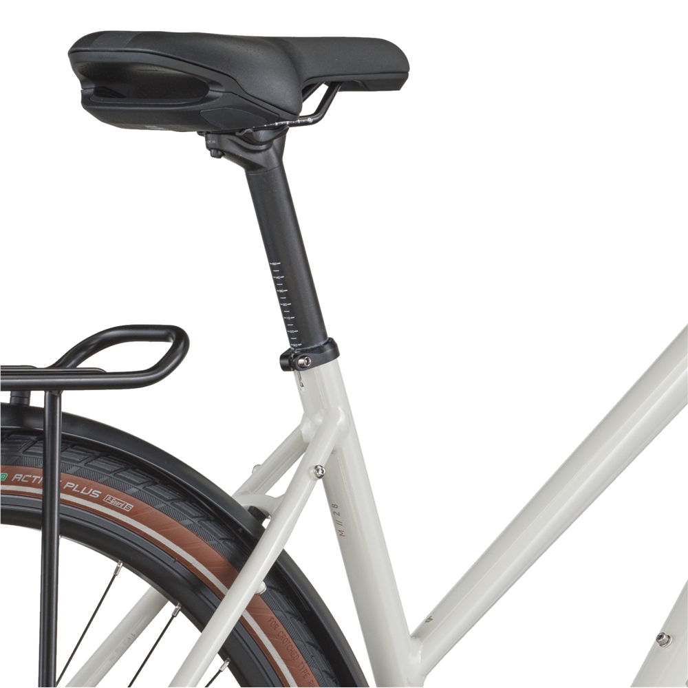 Vitess 40 Rigid Slope Hybrid Bike - Off White (2026)