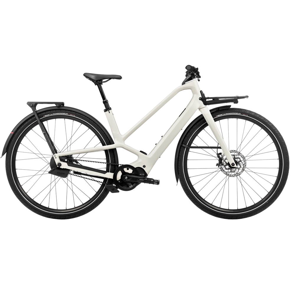 Diem 10 Electric Hybrid Bike - Ivory White (2026)