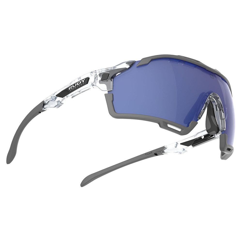 Cutline RP Optics Sunglasses - Crystal Gloss/Multilaser Deep Blue