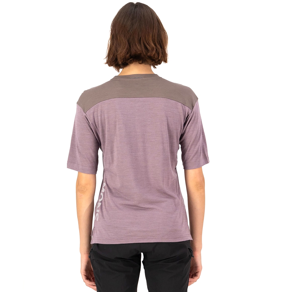 Ladies Diversion Merino Jersey - Mauve / Iron (2025)