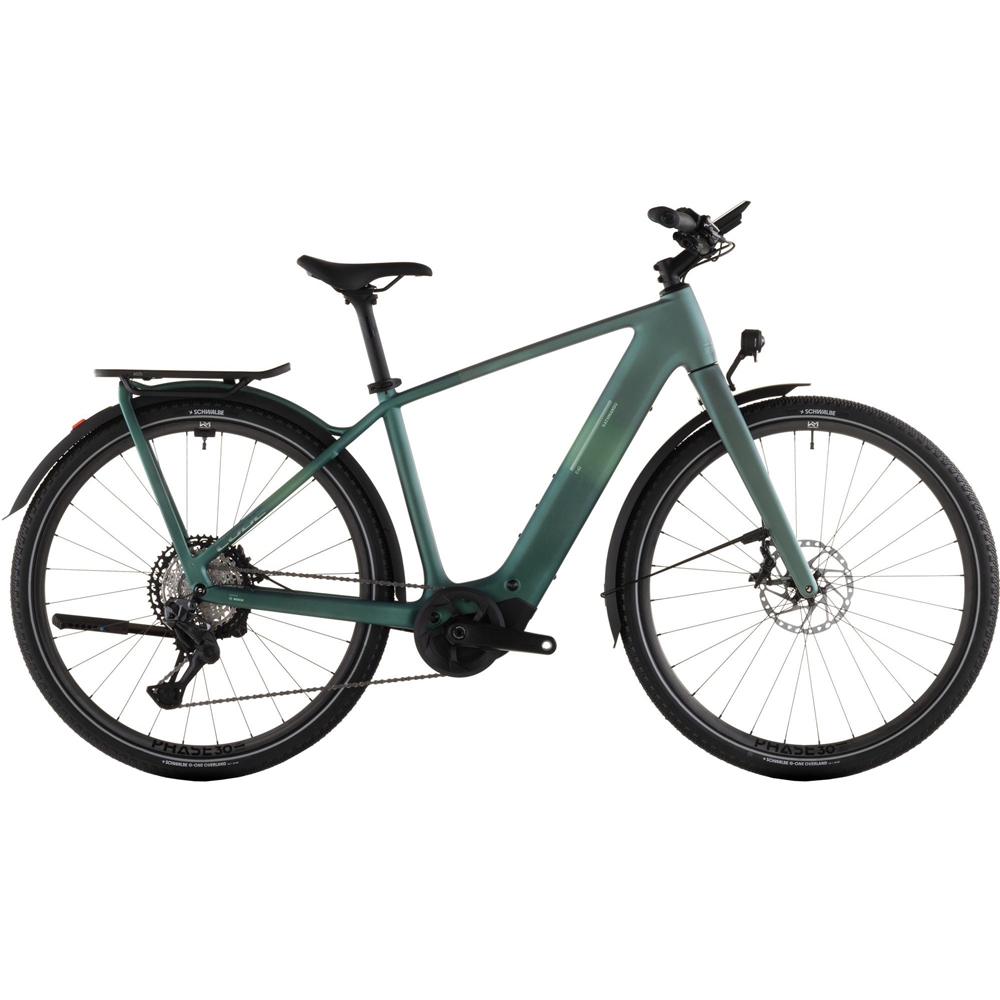 Kathmandu Hybrid C:62 SLT 400X Electric Hybrid Bike - Seafoam/Chrome (2026)